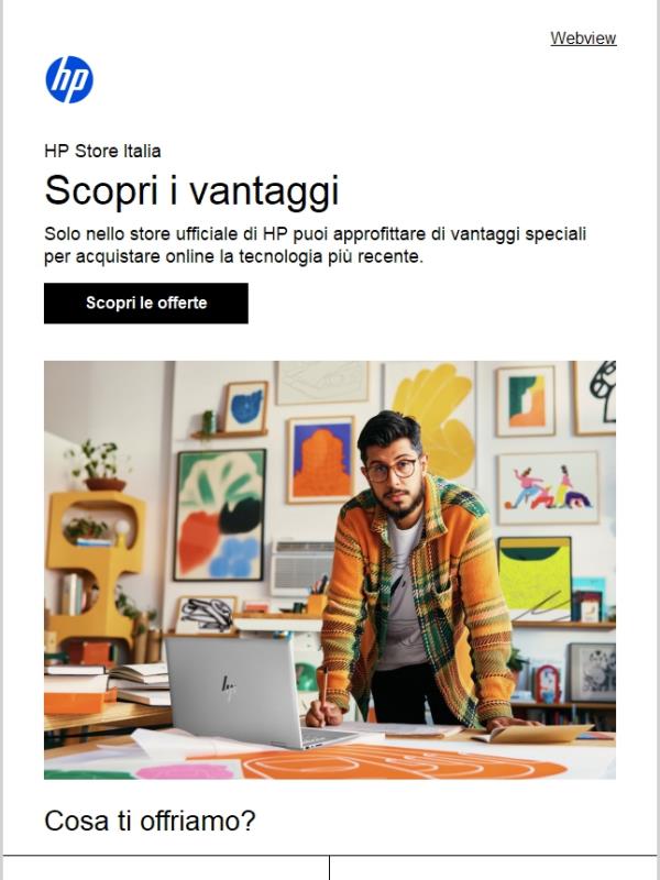 Perché scegliere HP Store?