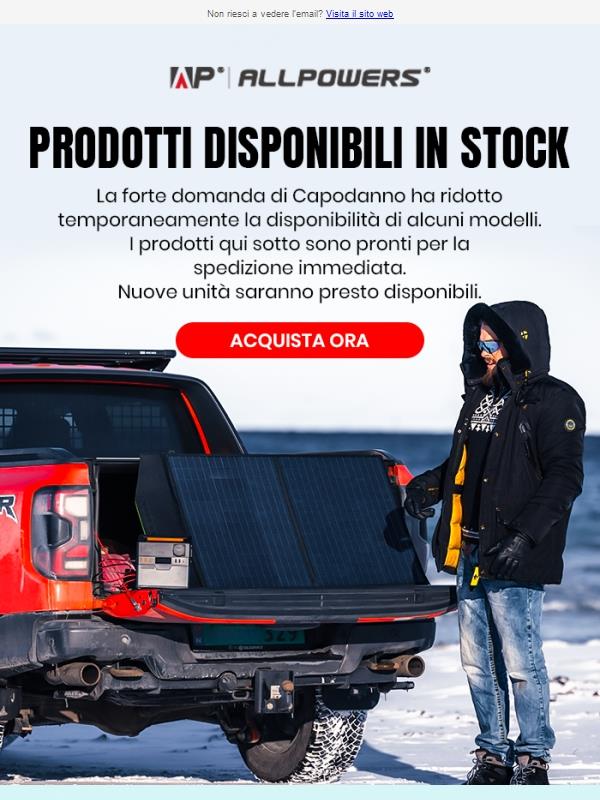 Guida agli acquisti in stock