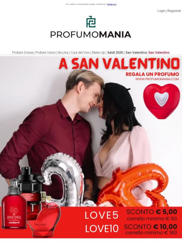 💘L'Amore non può Attendere! Ordina ora per San Valentino