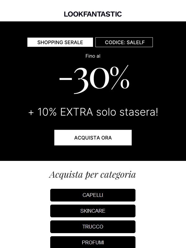 Shopping Serale. Fino al -30%