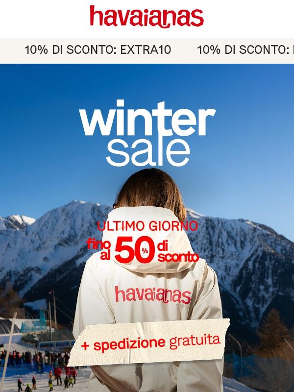 ULTIMO GIORNO! -50% + spedizione gratis ⌛