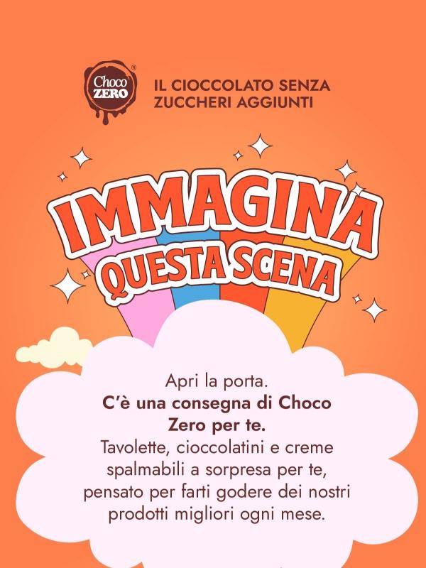 Apri? C’è una consegna Choco Zero per te 🍫