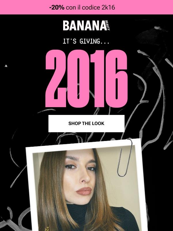 Throwback al 2016 💥 Il Full Glam è tornato