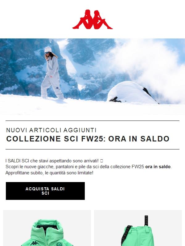 SALDI | Sci ora in sconto