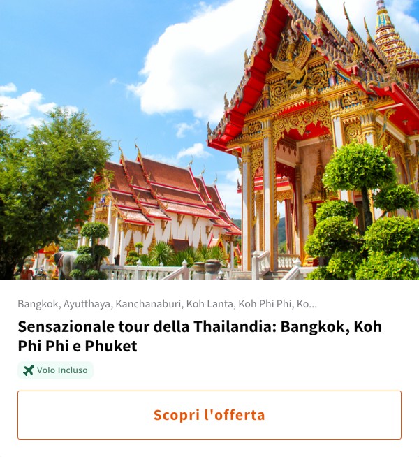 Sensazionale tour della Thailandia: Bangkok, Koh Phi Phi e Phuket