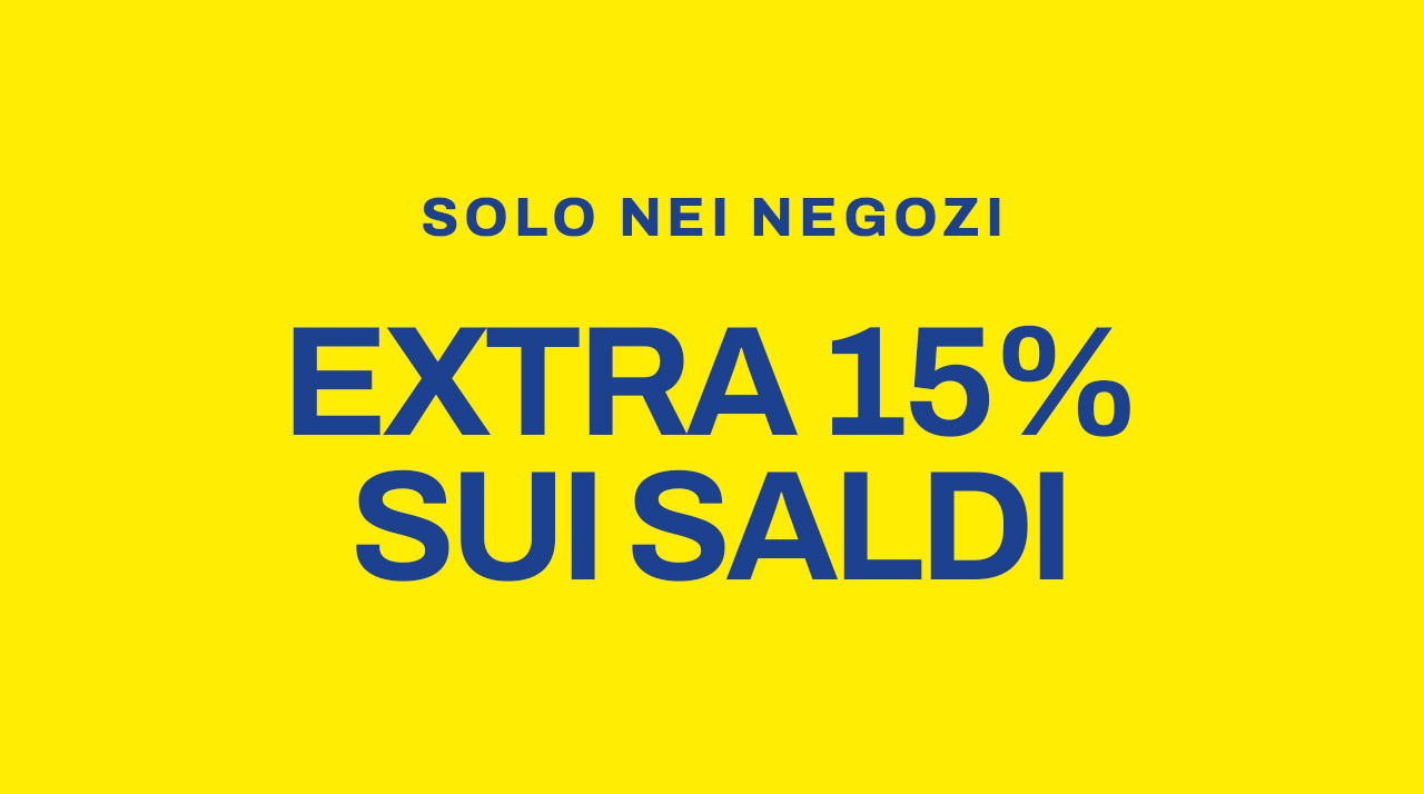 Extra 15% negozi