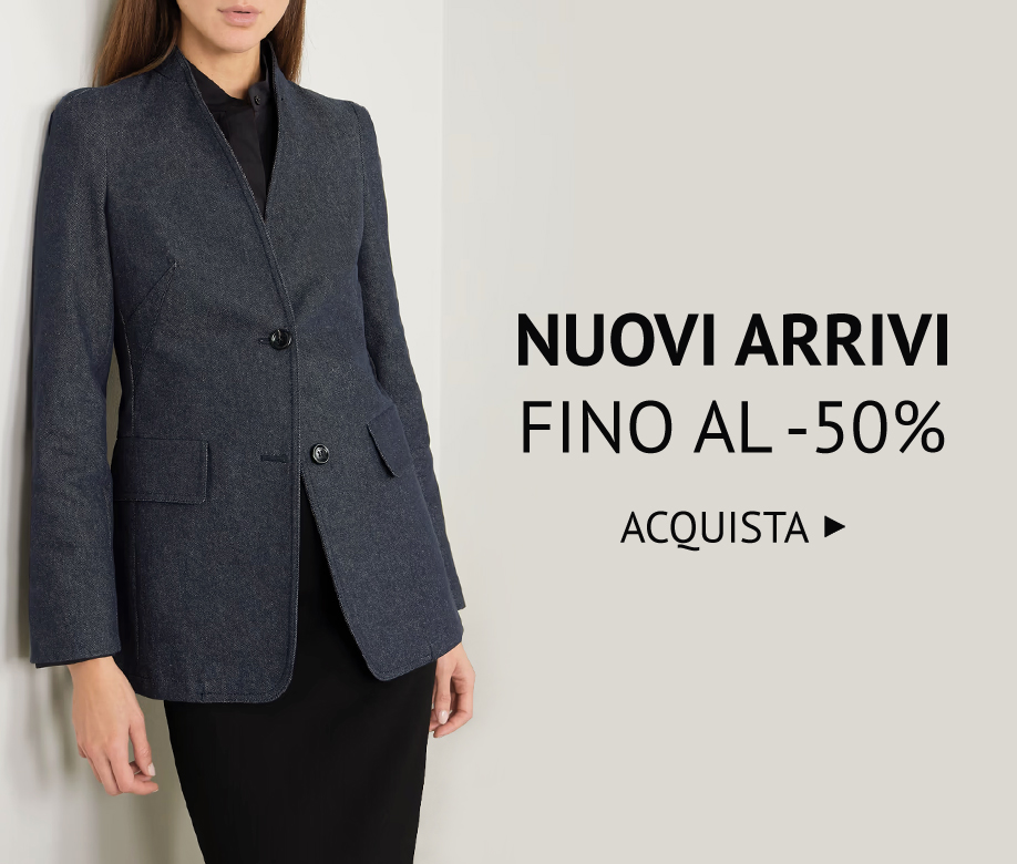 NUOVI ARRIVI P/E FINO AL -50% DI SCONTO >>