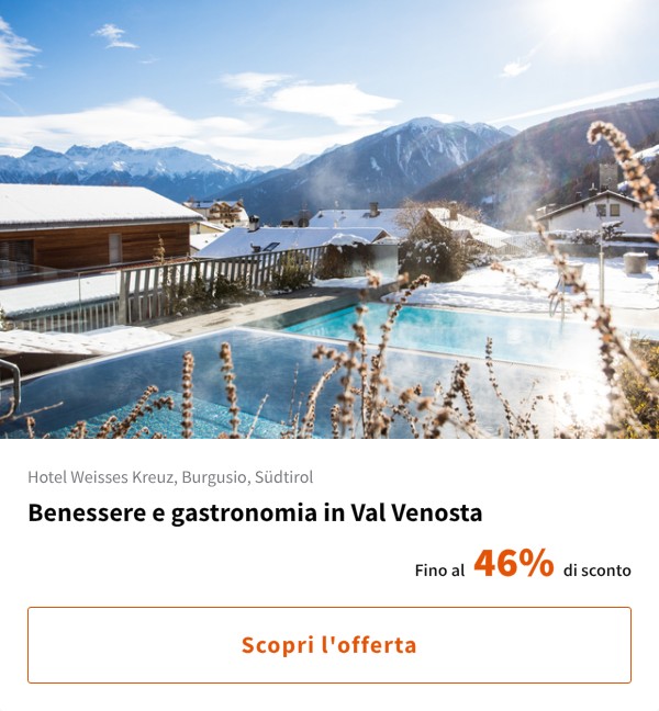 Benessere e gastronomia in Val Venosta
