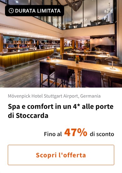 Spa e comfort in un 4* alle porte di Stoccarda