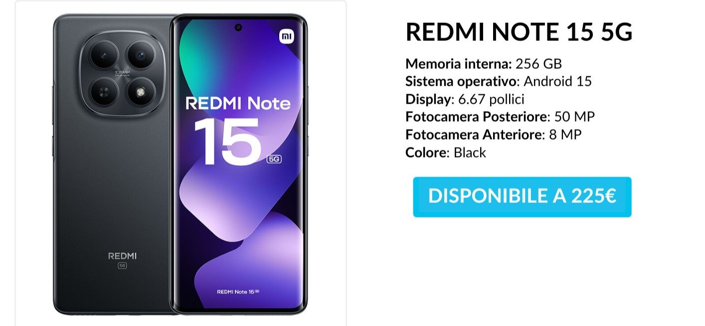 Xiaomi Redmi Note 15 5G | Phoneclick