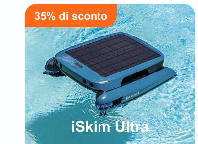 Skimmer per piscina robotizzato iSkim Ultra