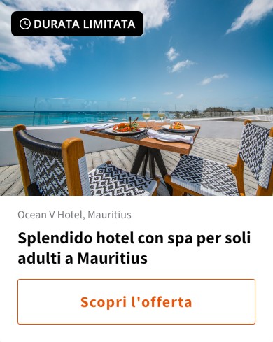 Splendido hotel con spa per soli adulti a Mauritius