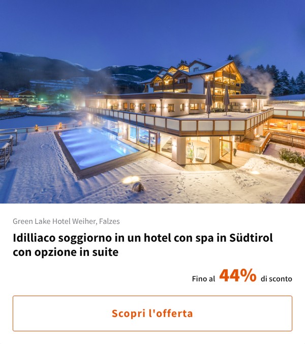 Idilliaco soggiorno in un hotel con spa in Südtirol con opzione in suite