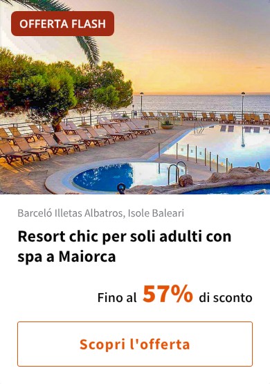 Resort chic per soli adulti con spa a Maiorca