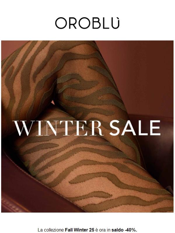 💥 L'ultima Collezione ora al -40%