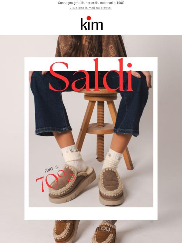 Fino al 70% di sconto sui tuoi articoli preferiti.💣