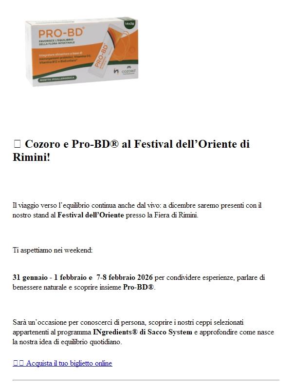 ☯️ Vieni a trovarci al Festival dell’Oriente di Rimini!