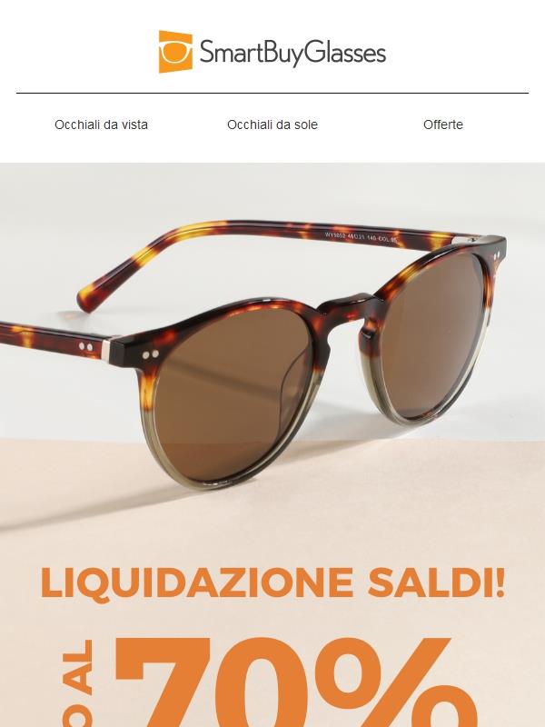 Appena aggiunti al clearance: occhiali firmati