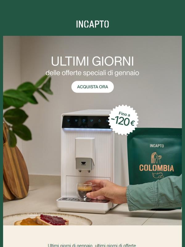 Le offerte di gennaio stanno per terminare ⏳