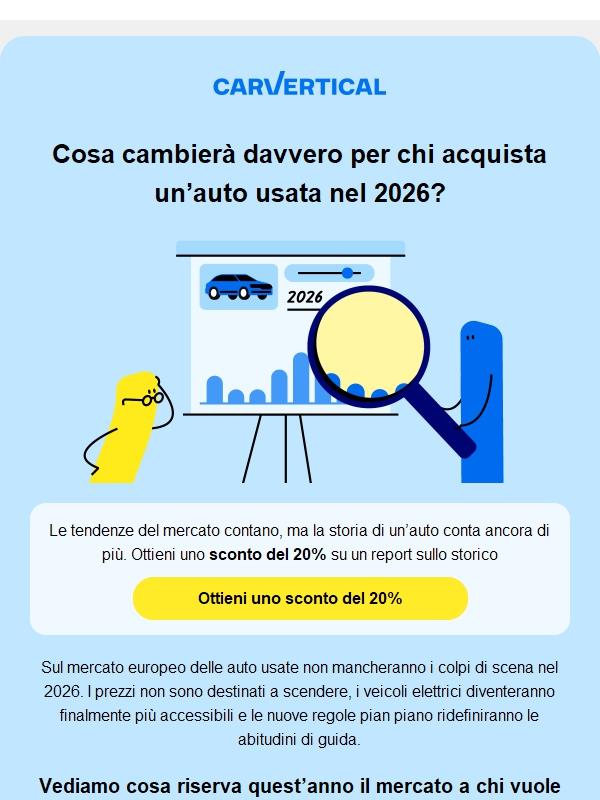 Previsioni sul mercato delle auto usate per il 2026