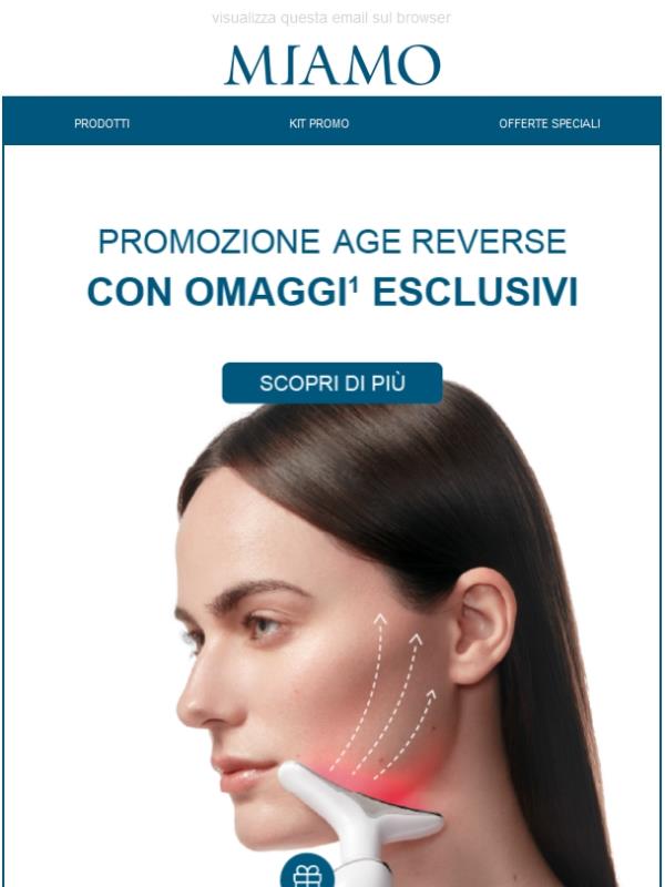 💙 Inverti i segni del tempo con la promo Age Reverse!