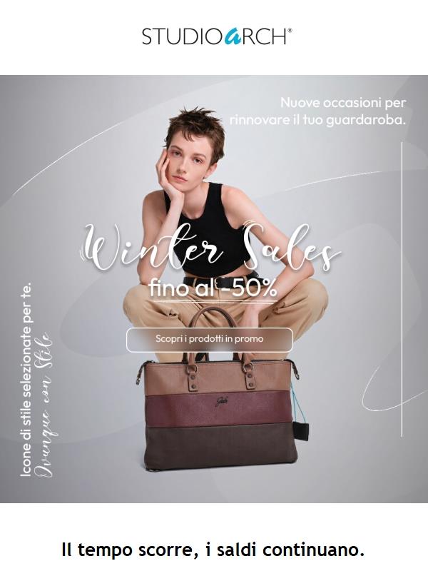 Nuove occasioni: saldi ancora fino al -50%