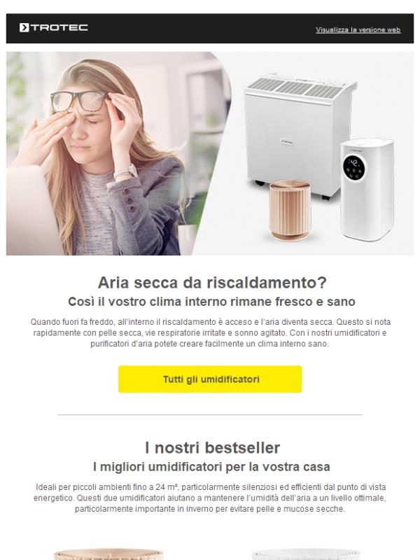 💨 Aria secca causata dal riscaldamento? Ecco come prevenirla!