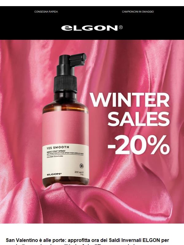 Winter Sales Elgon ❄️ ultimi giorni!