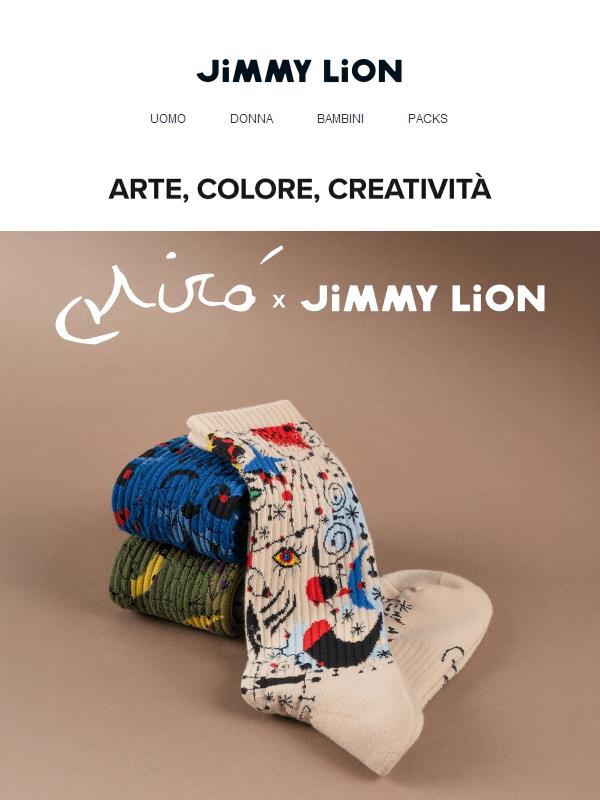 Arte, colore, creatività | Miró x Jimmy Lion