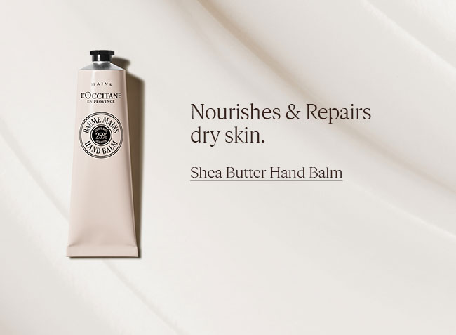 SHEA BUTTER HAND BALM INTENSE NOURISHMENT. REPAIRS.