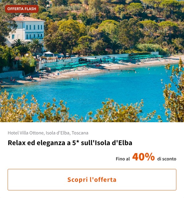 Relax ed eleganza a 5* sull'Isola d'Elba