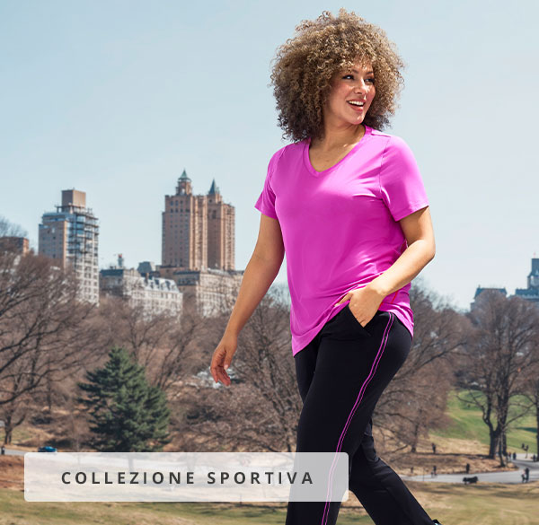 Maglia funzionale dal taglio aderente con materiale riciclato, scollo a V e mezze maniche