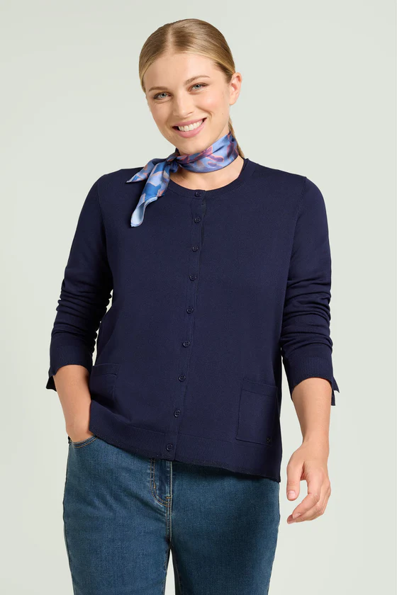 CARDIGAN REBECCA IN VISCOSA COMFORT