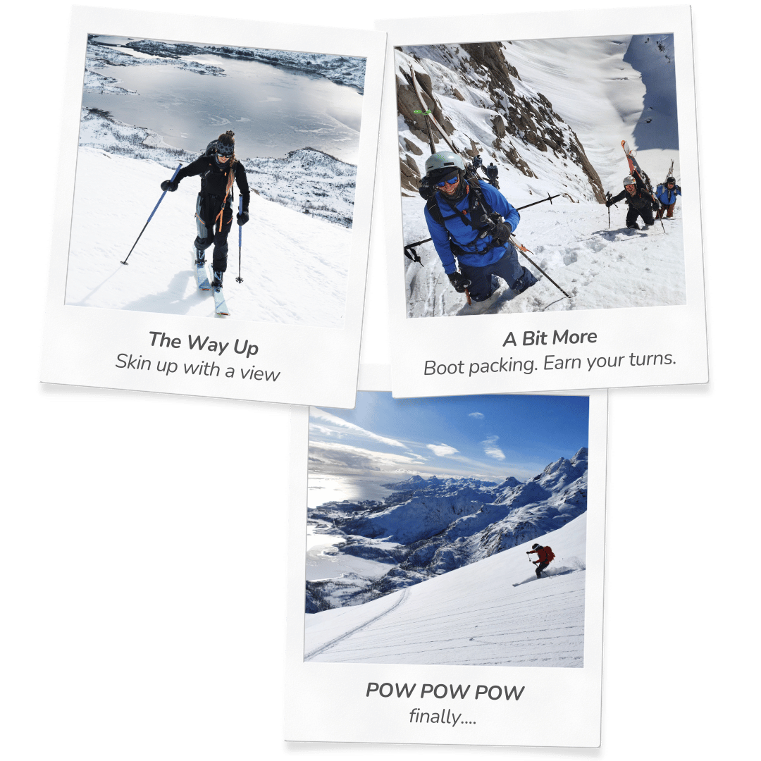 SKI TOURING SAILING TRIP IN LOFOTEN - NORWAY