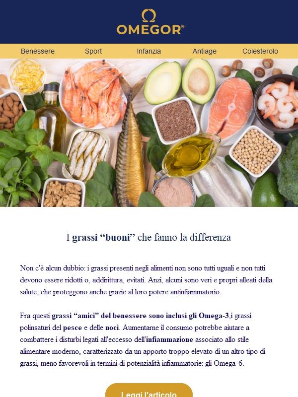 I grassi “buoni” che fanno la differenza