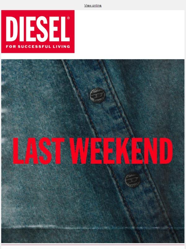 Ultimo weekend di saldi