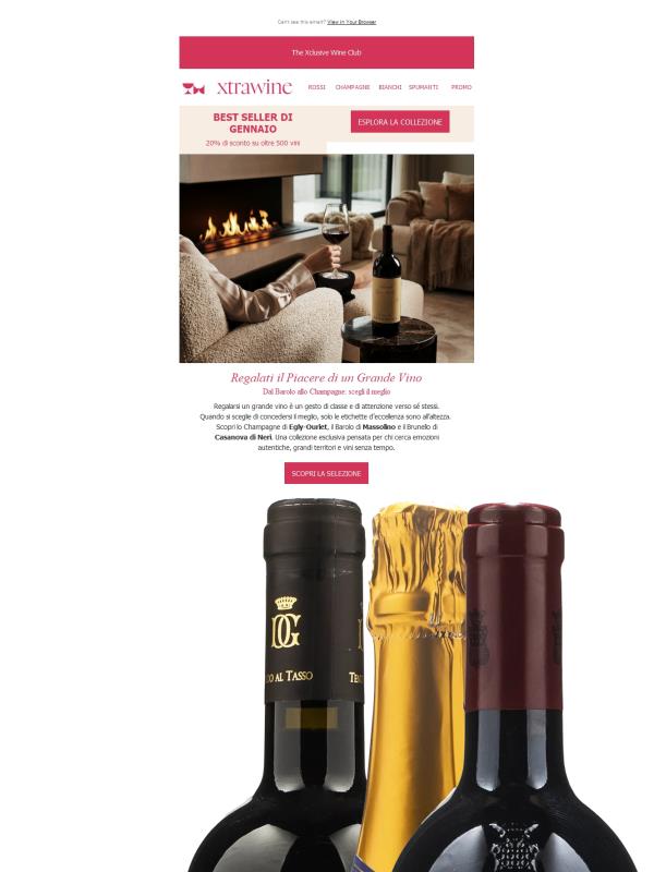 Regalati il piacere di un grande vino