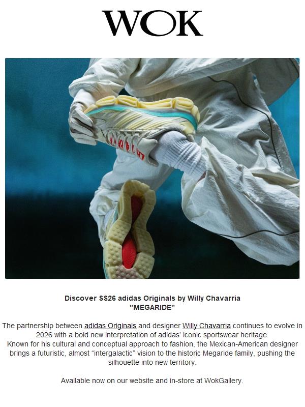 Discover SS26 adidas Originals by Willy Chavarria