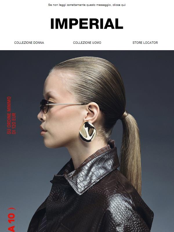 SALDI Imperial — Extra 10% sui tuoi acquisti