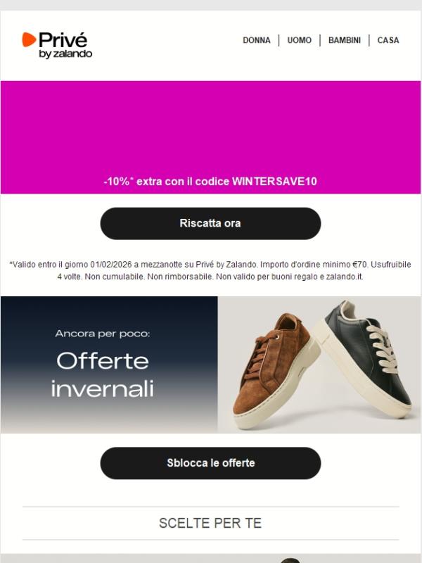 Acquista New Balance, Zwilling & il meglio delle Offerte invernali