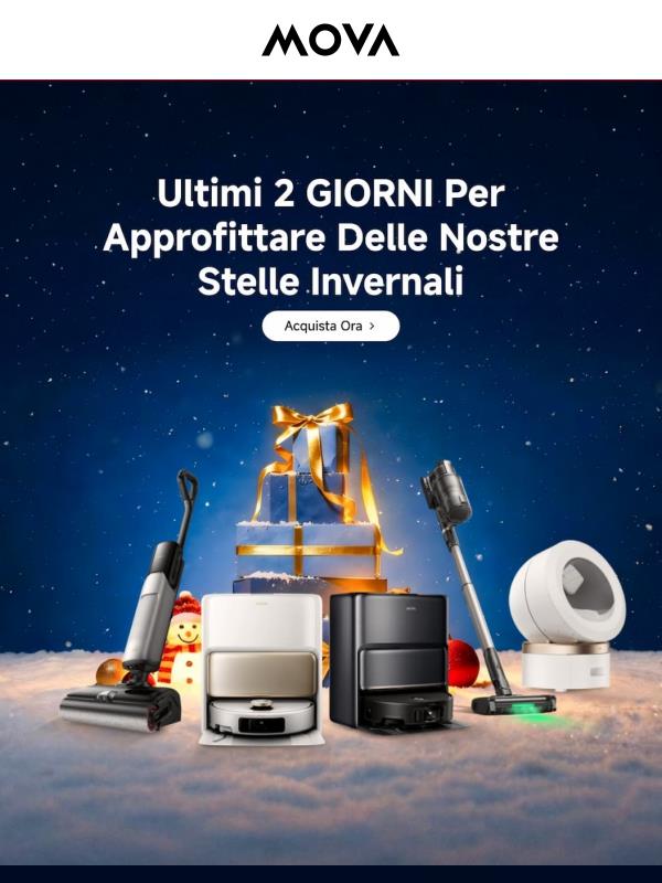 🕐 Ultimi 2 GIORNI per approfittare delle nostre stelle invernali