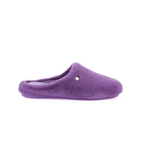 Grunland Pantfola Ciabatta Donna in Peluche Viola