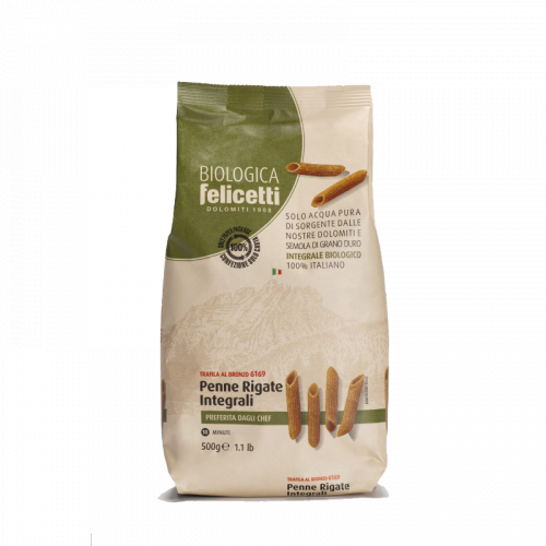 Felicetti Grano Duro Integrale Biologico - Penne Rigate