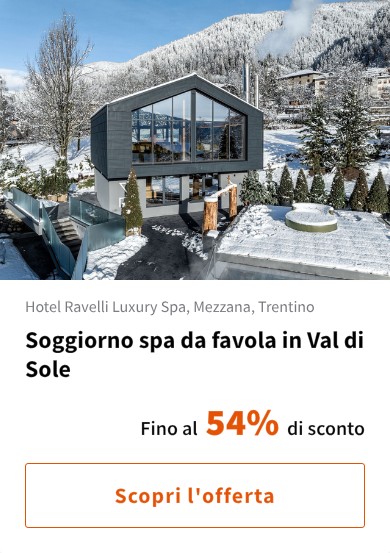 Soggiorno spa da favola in Val di Sole