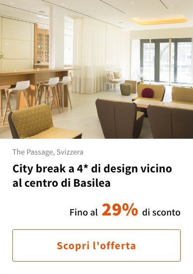 City break a 4* di design vicino al centro di Basilea