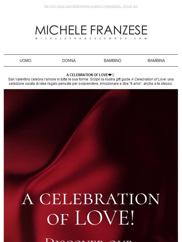 A CELEBRATION OF LOVE ❤️