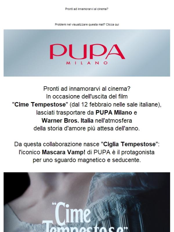 PUPA X “Cime Tempestose” ❤️