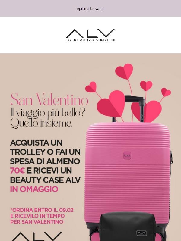 💘 San Valentino ALV: Beauty Case in omaggio