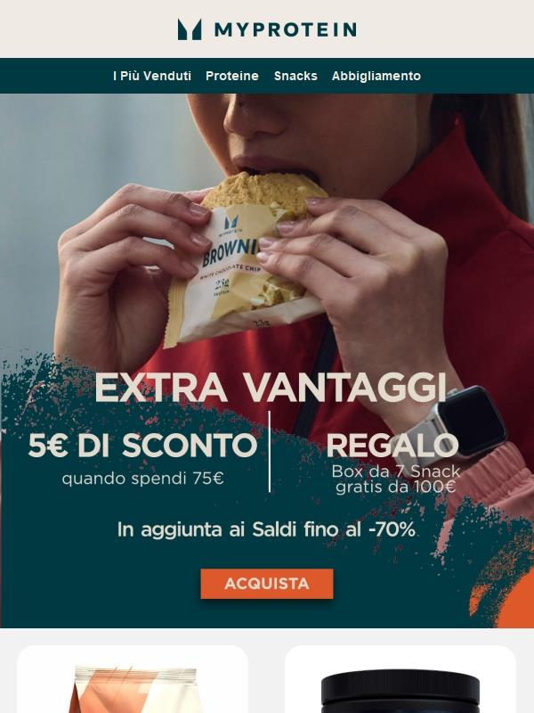 Voglia di 5€ di Sconto + Regalo? 👀