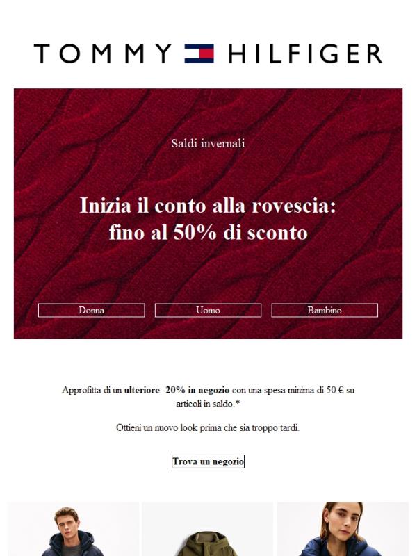 Ultimi giorni: fino al 50% di sconto.